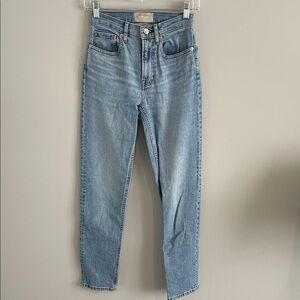 Everlane 24 Tall Cheeky Jean - Light Blue